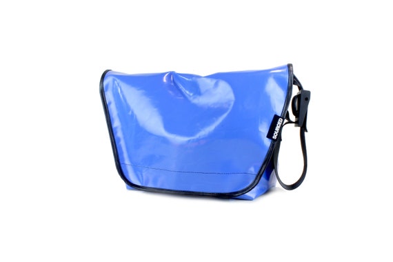 Oversized Truck Tarp Messenger Bag: Waterproof Upcycled Courier - Etsy