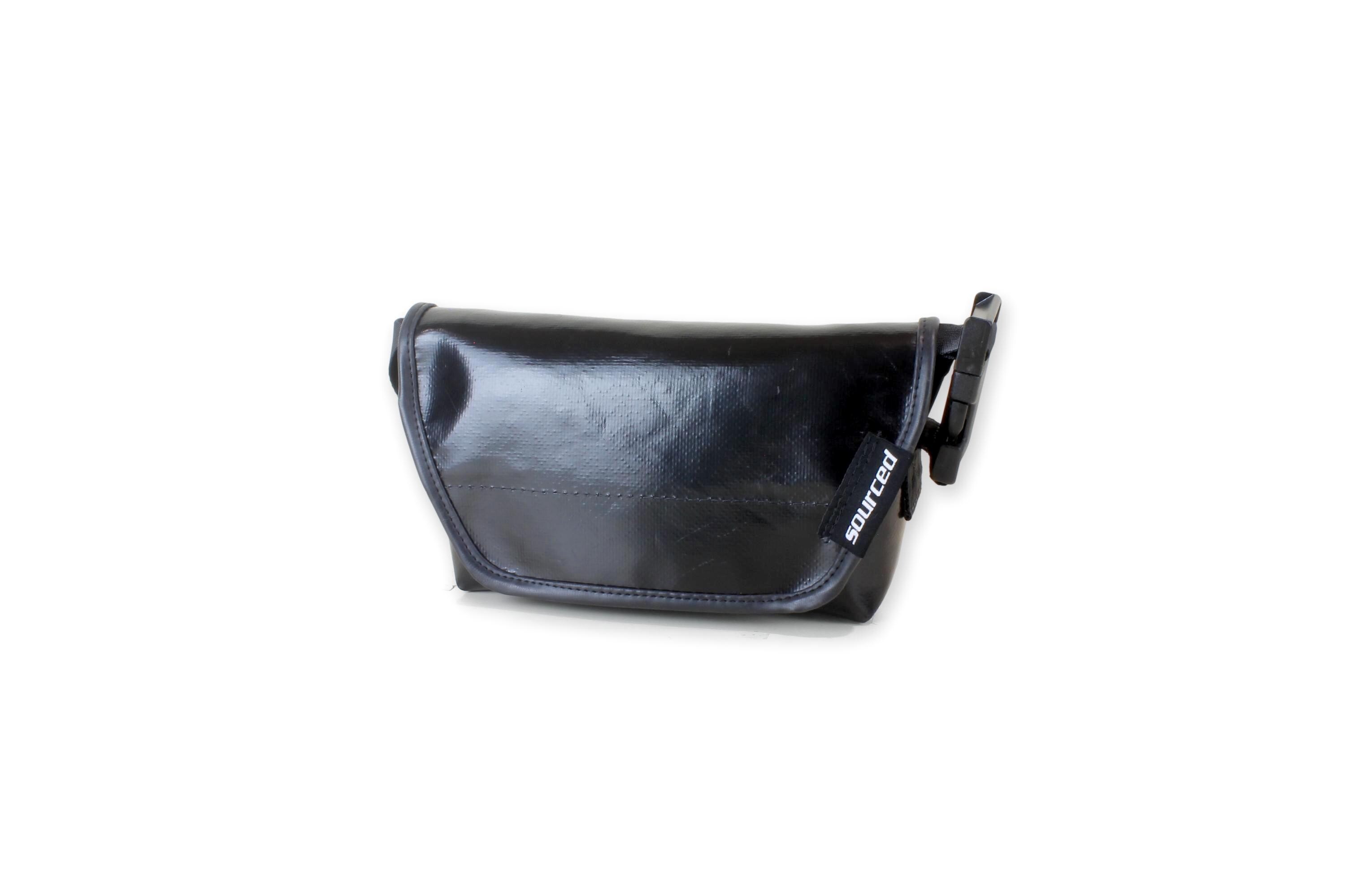 Convertible Festival Belt Bag 1.08 – Black | Crossbody / Bum