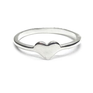 THE MUSEUM VISITOR★韓国★男女兼用 HEART OUTLINE SILVER RING THE MUSEUM VISITOR☆韓国☆男女兼用 HEART OUTLINE SILVER RING