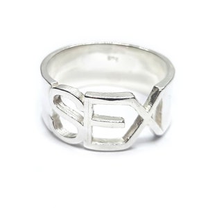 Sterlingzilveren ringband, geslacht 10 mm breed, echt massief, gemerkt 925