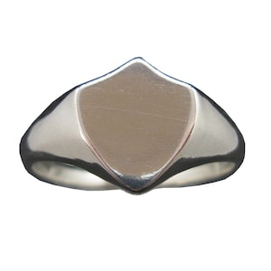 Custom Engraved Sterling Silver Signet Men Ring Genuine Solid Hallmarked 925 R002127