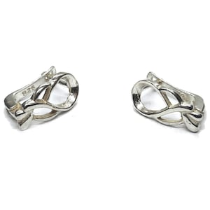 Stylish Sterling Silver Earrings Genuine Hallmarked 925