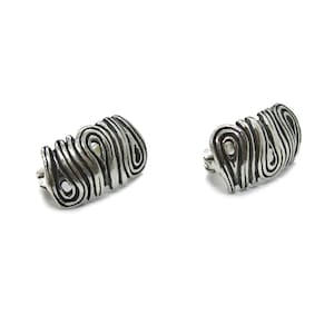 Stylish Sterling Silver Earrings Genuine Solid Hallmarked 925 Nickel free