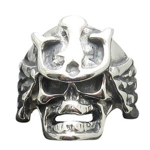 Sterling Silver Ring Skull Biker Solid Genuine Hallmarked 925 Nickel Free