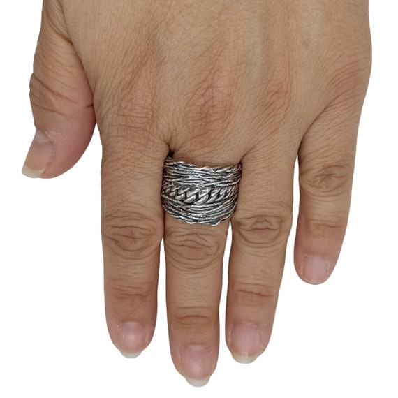 Anello In Argento 925 & Oro [Split] - Sprezzi Fashion - Foto 9