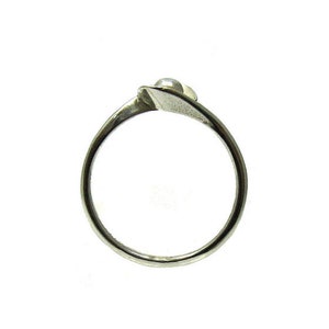 R001347 Anillo de PLATA STERLING Pequeño Sólido 925 imagen 3