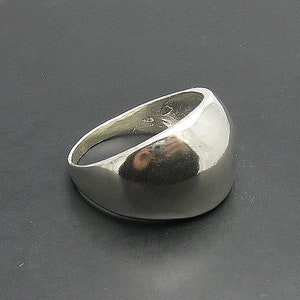 R000801 Plain Sterling Silver  Ring Solid 925