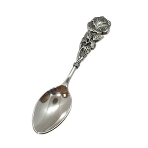 Sterling silver baby spoon solid hallmarked 925 nickel free