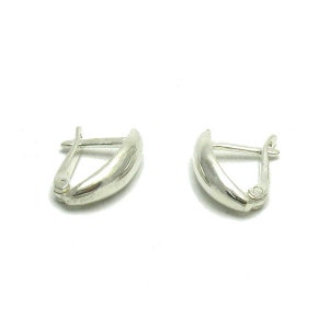 E000540 Sterling silver earrings 925 French clip image 2