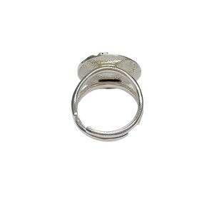 Sterling Silber Ring Massiv Echte Punziert 925 Größenverstellbar Bild 3