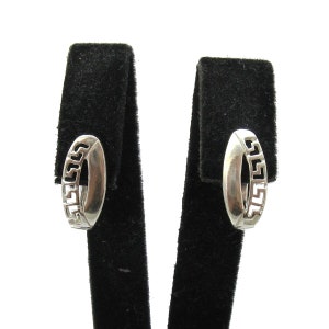 E000701 Stylish sterling silver earrings 925 image 1