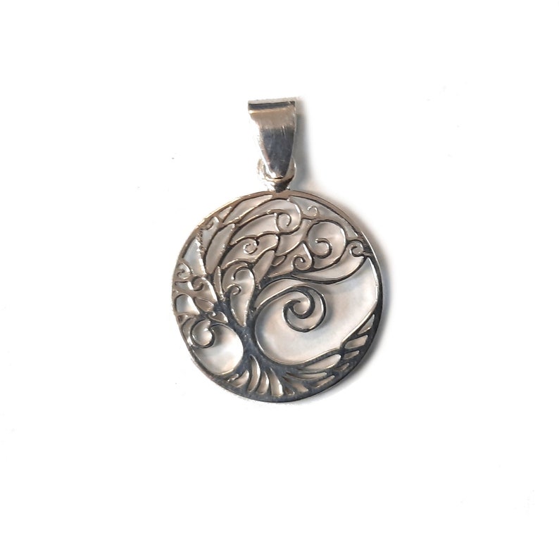 Tree of Life Charm .925 Sterling Silver Pendant