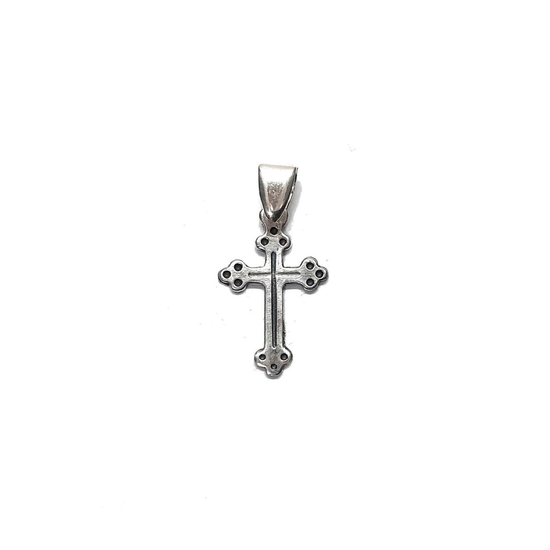 Genuine Sterling Silver Pendant Small Cross Solid Hallmarked 925 - Etsy UK