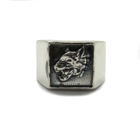 楽天市場】【中古】WOLF'S HEAD ウルフズヘッド シルバーリング