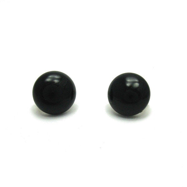 Orecchini argento 925 howlite agata onice ossidiana nera - Gioielli... | su