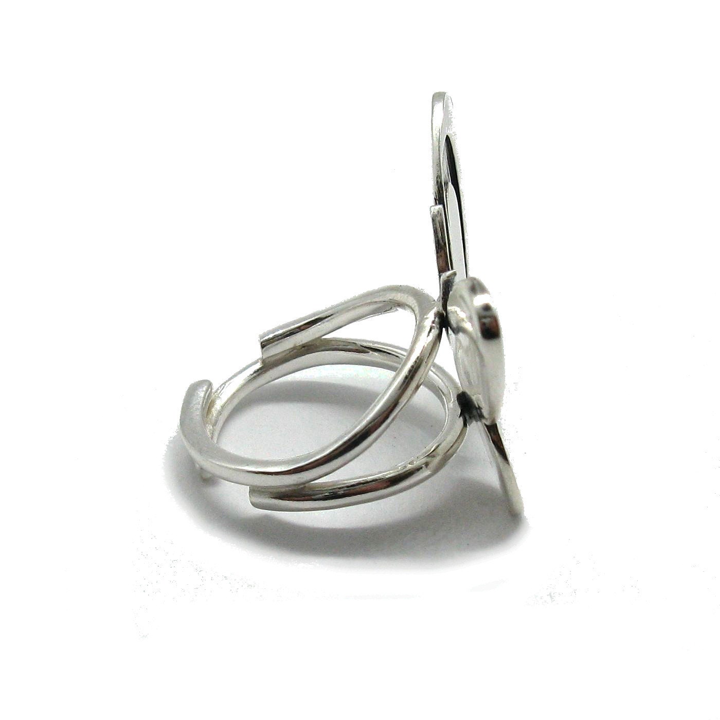 Jewelryonclick - Anello Da Uomo In Vero Lapislazzuli In Argento 925, Con Lunetta Rotonda, Misura - Foto 7