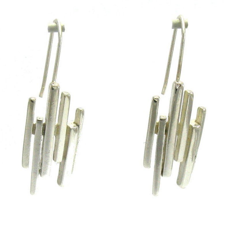 E000485 Boucles d'Oreille Argent 925 image 1