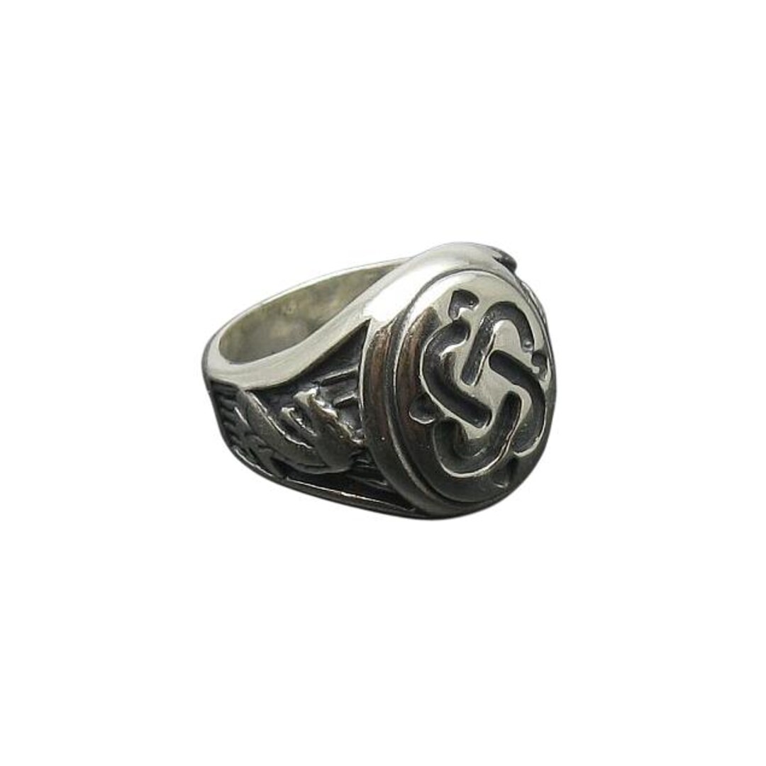 Bague Dragon En Argent Massif 925 - Taille 52 - Occasion - Bijou Fantaisie Homme/femme