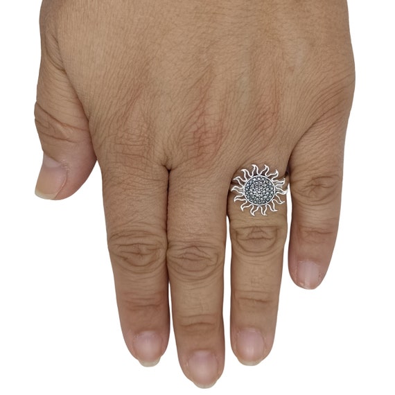 Massoneria - Templare - Antico Anello In Argento 925 - Foto 9