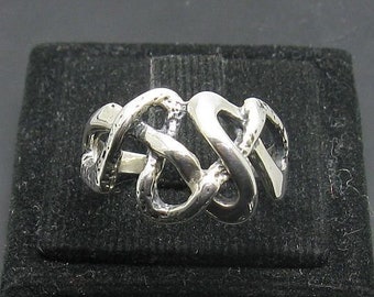 Sterling Silver Ring Solig Hallmarked 925