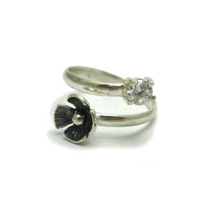 R001676 Sterling silver ring 925 Cubic Zirconia