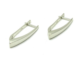 Elegant Sterling Silver Earrings Hallmarked 925 Nickel Free