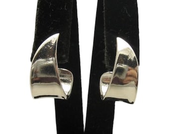 Elegantes pendientes de plata de ley con sello 925 sin níquel