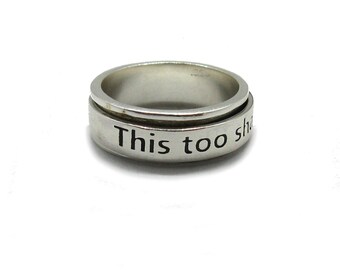 925 SILBER RING Band R000069