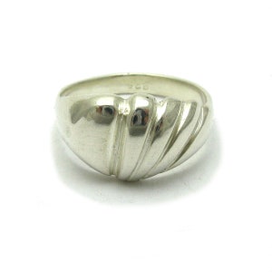 R000307 Stylish STERLING SILVER Ring Solid 925