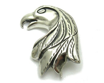 A000056 Sterling Silver Brooch 925 Eagle