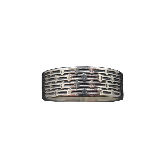 【20/80】 STERLING SILVER ID RING 8mm ID Ring - Sterling – Studebaker Metals