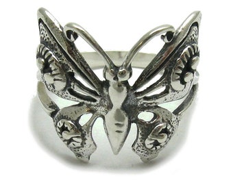 R000214 Bague Argent 925 papillon