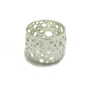 R000663 Bague Argent Massif 925 bande image 3