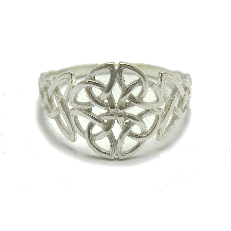 R001778 Bague celtique en argent 925 image 1