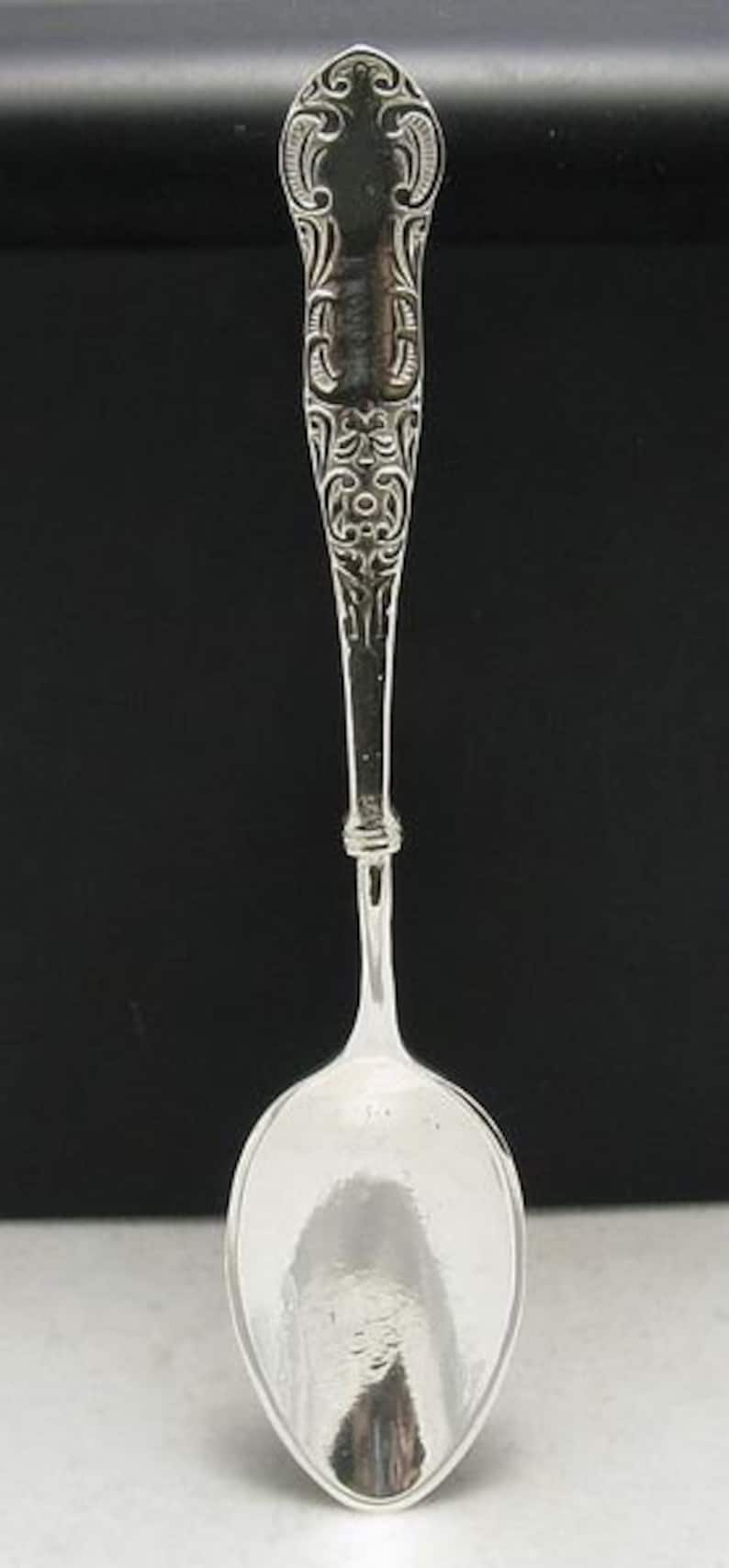 S000003 Sterling Silver Spoon for Baby Solid 925 Empress Etsy