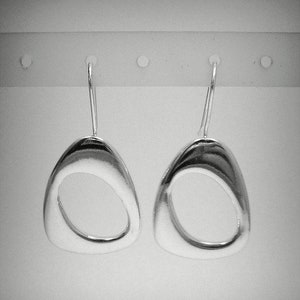 E000456 Sterling silver earrings 925 image 1