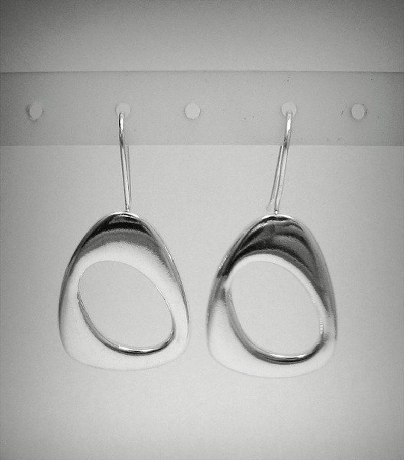 E000456 Sterling silver earrings 925 image 1