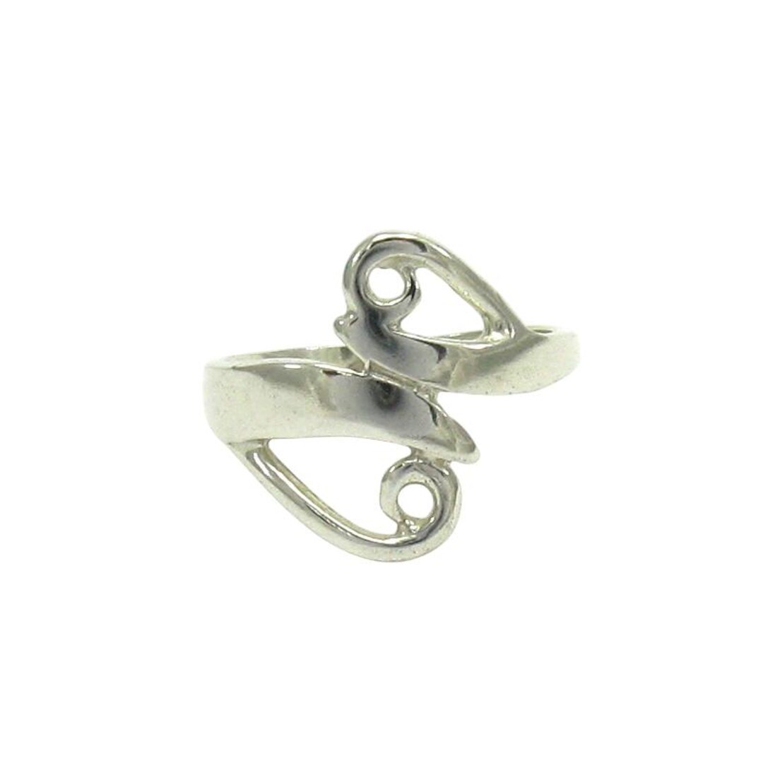 Elegante Anello In Argento Sterling Con Marchio 925 Senza - Foto 12