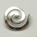 A000115 Sterling Silver Brooch 925 Spiral product logo