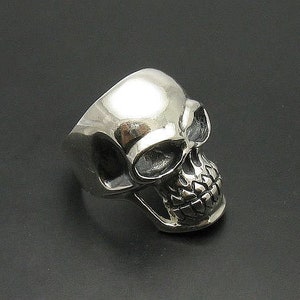 Sterling Silver Ring Skull Solid Hallmarked 925 Nickel Free