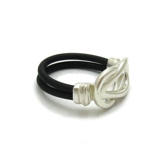 R000905 Elegante Anillo De Plata Esterlina Sólido 925