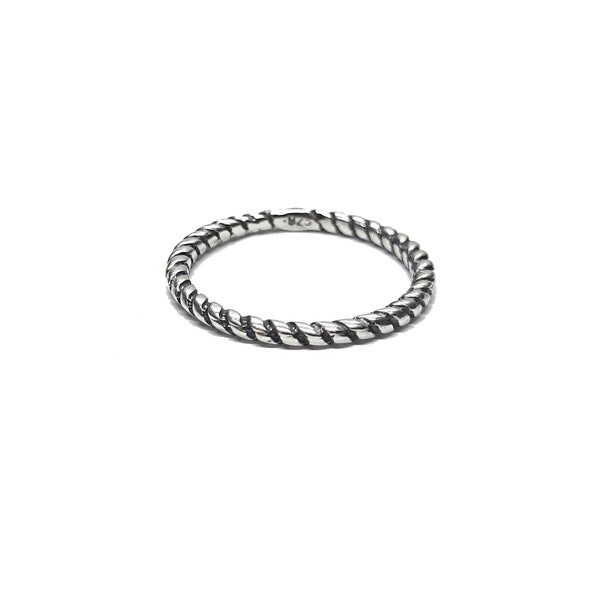 925 SILBER RING Band R000069