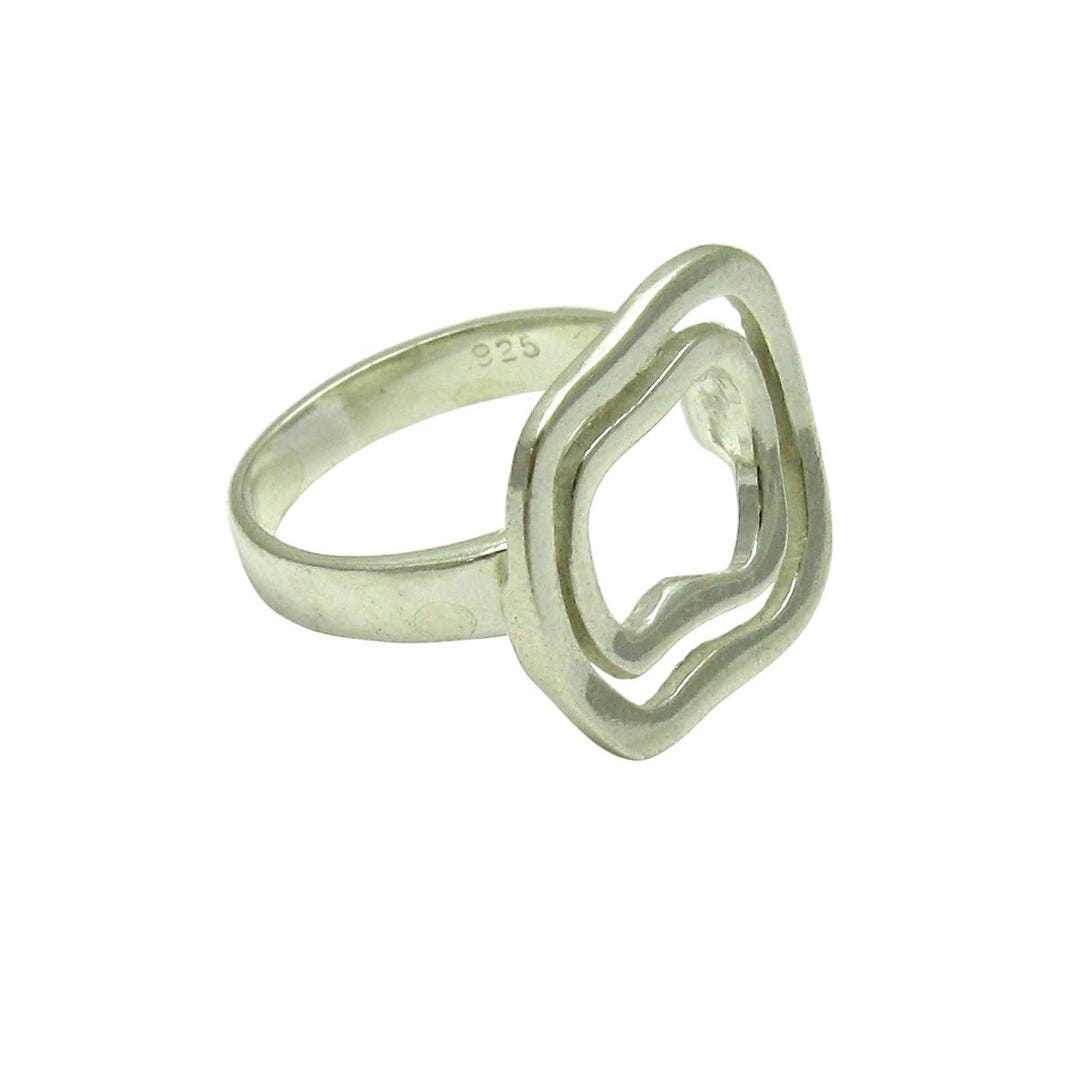 Handmade Sterling Silver Ring – Solid 925 Hallmarked, Nickel Free, Statement Style