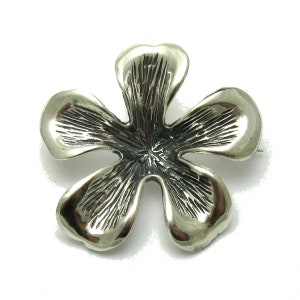 925 SILBER Brosche A000104 blume