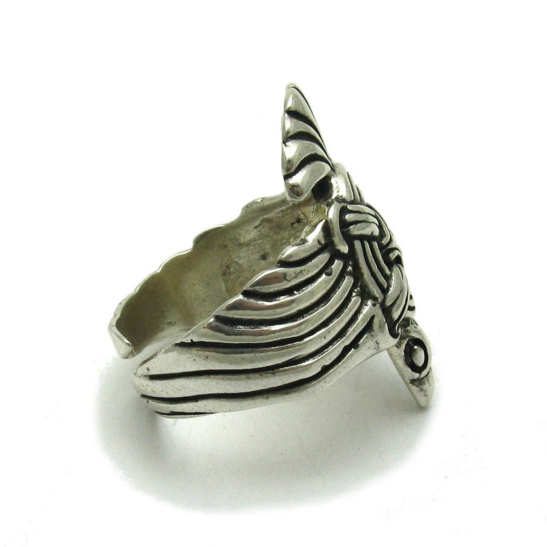 R001621 STERLING SILVER Ring Solid 925 Eagle image 3