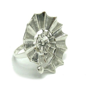 R001442 Bague Argent Massif 925 Spirale image 2