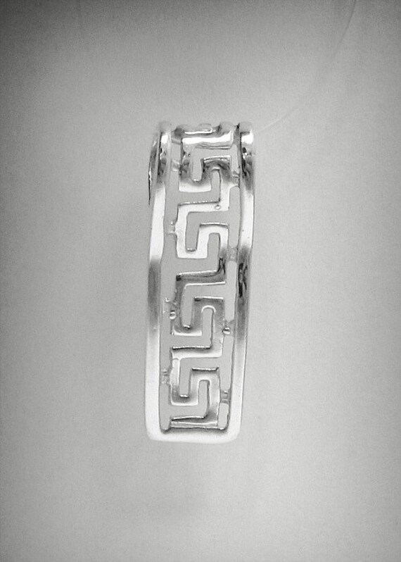 Sterling Silver Pendant Solid 925 Meander PE000844 EMPRESS