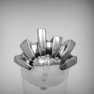 Stylish Sterling Silver Ring Solid Hallmarked 925 Nickel Free