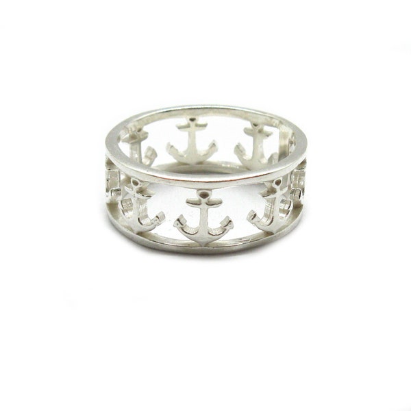 R001793 Bague celtique argent massif 925 Croix