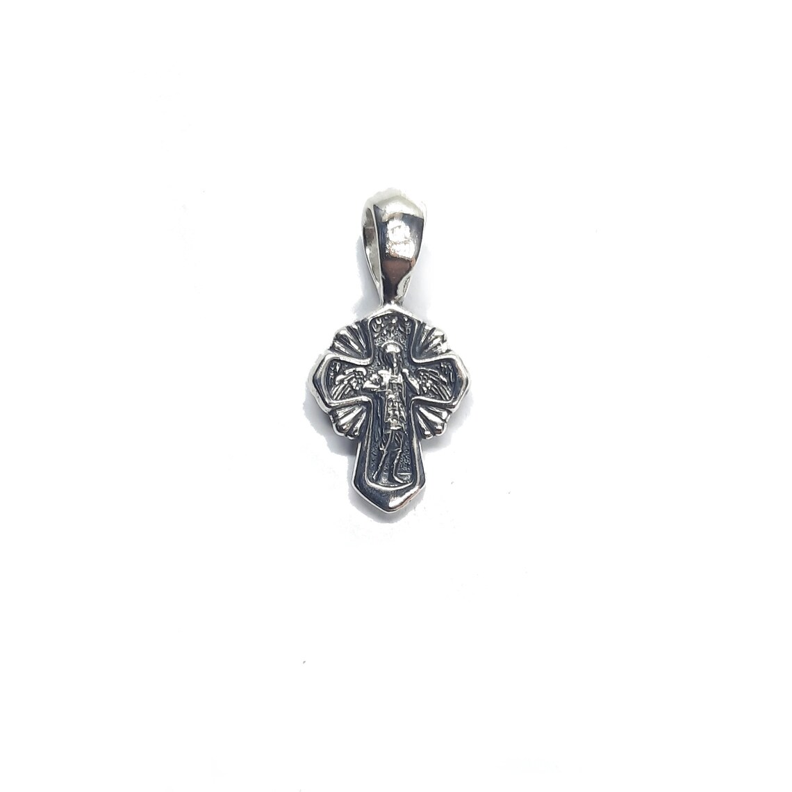 Genuine Sterling Silver Pendant Small Orthodox Cross Hallmarked 925 - Etsy